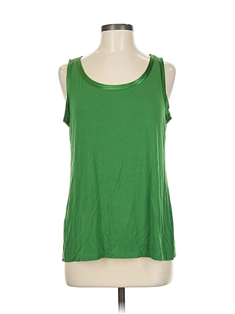 Pre-owned Chico's Sleeveless T-shirt In Green
