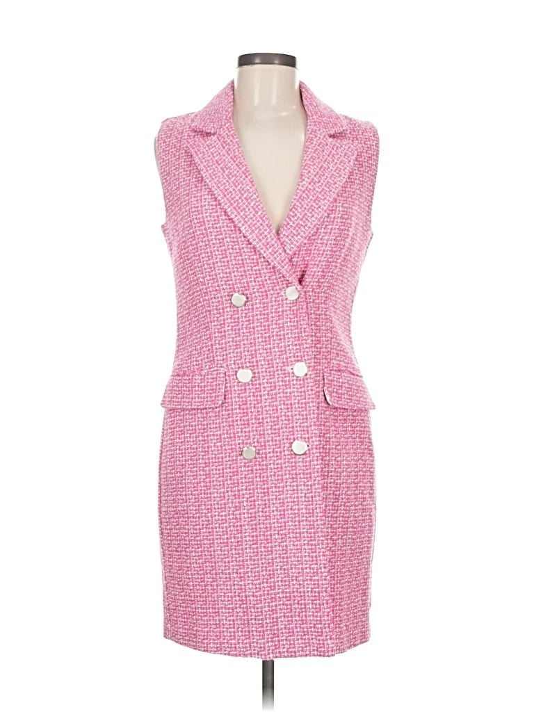 Pre-owned Nicole Miller Vest In Pink