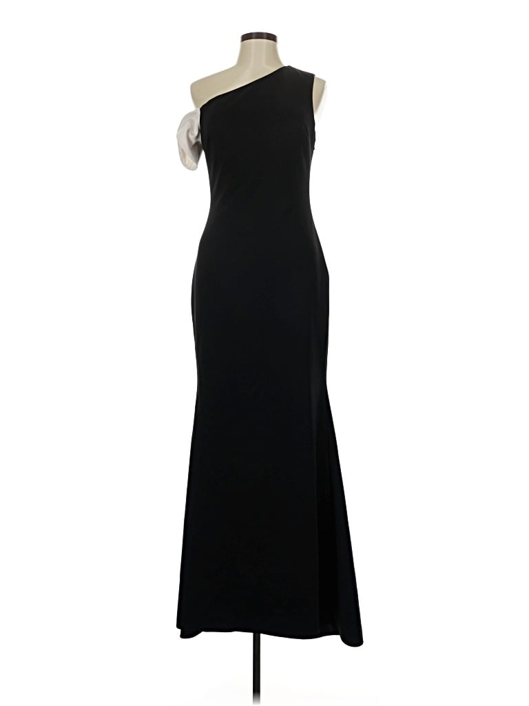 Pre-owned Badgley Mischka Cocktail Dress In Black