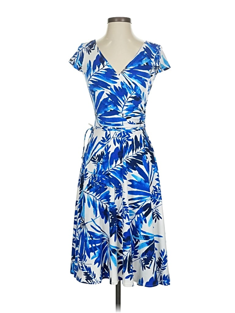 Pre-owned Maggy London Cocktail Dress In Blue
