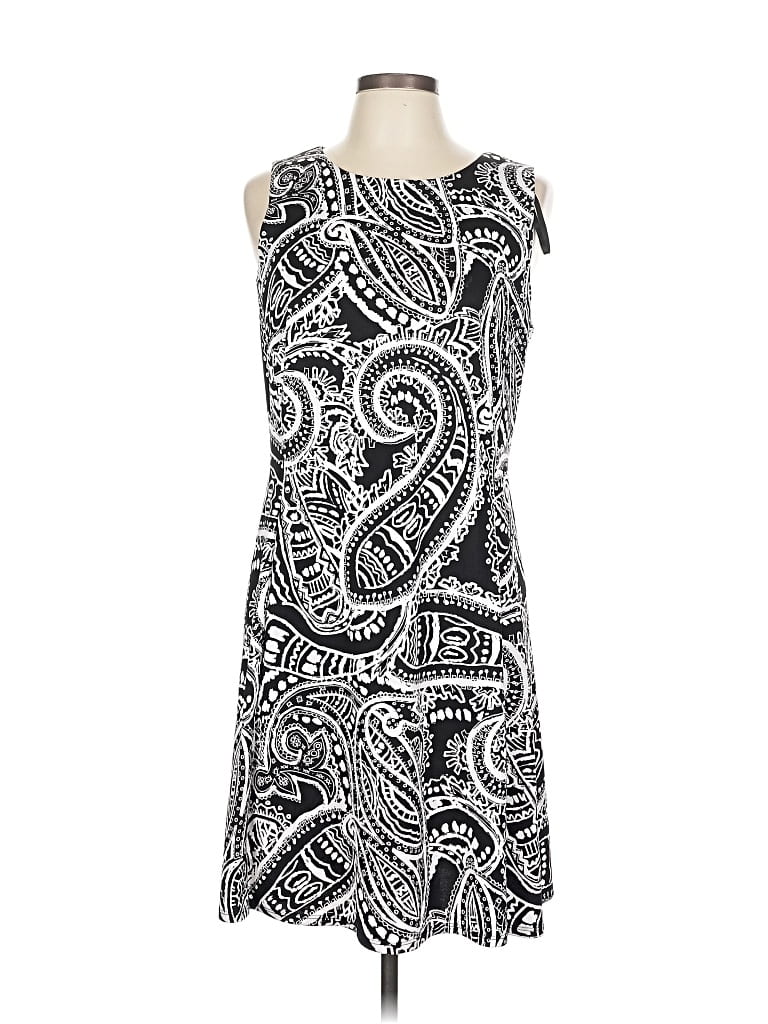 Pre-owned Ab Studio Cocktail Dress In Black