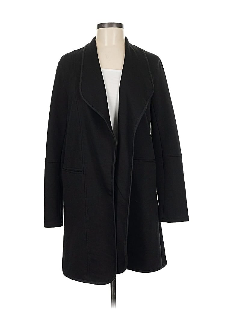 Pre-owned Max Studio Cardigan Sweater In Black