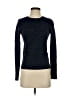 Club Monaco Metallic Blue Wool Pullover Sweater Size XS - photo 1