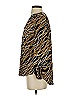 MICHAEL Michael Kors Animal Print Gold Long Sleeve Blouse Size S - photo 5