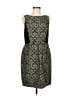 Ann Taylor LOFT Paisley Black Cocktail Dress Size 8 - photo 1
