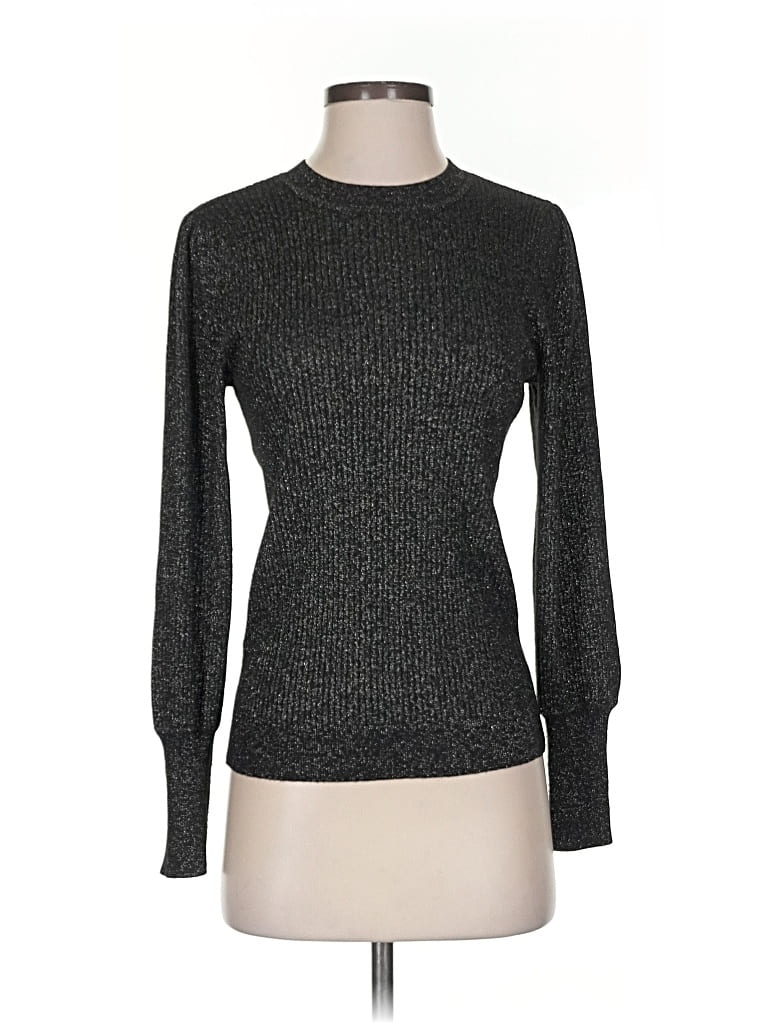 Pre-owned Ann Taylor Loft Pullover Sweater In Gold