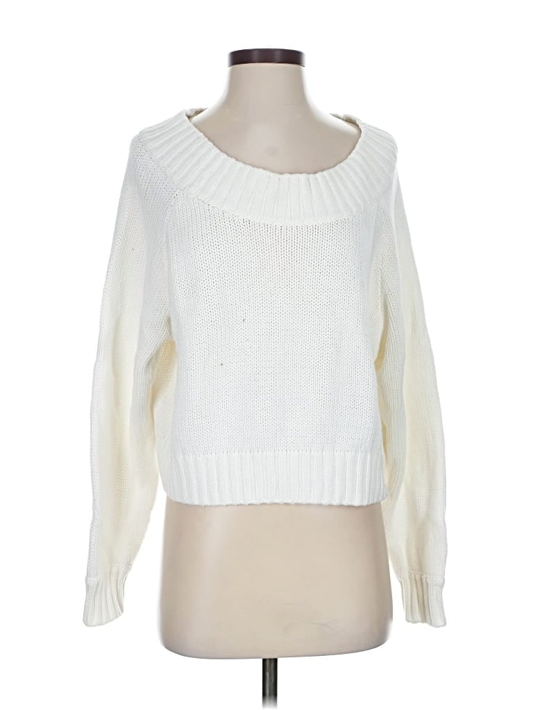 Pre-owned Carbon38 Pullover Sweater In White
