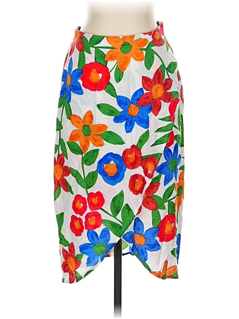 Pre-owned Skies Are Blue Casual Skirt In White