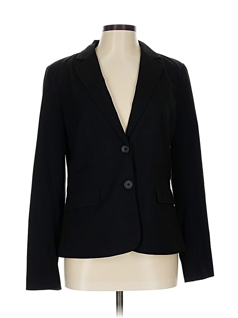 Pre-owned Banana Republic Factory Store Blazer Jacket In Black