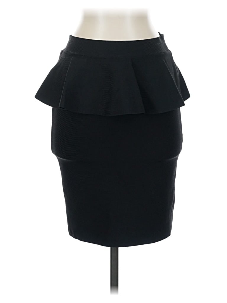 Pre-owned Bcbgmaxazria Formal Skirt In Black