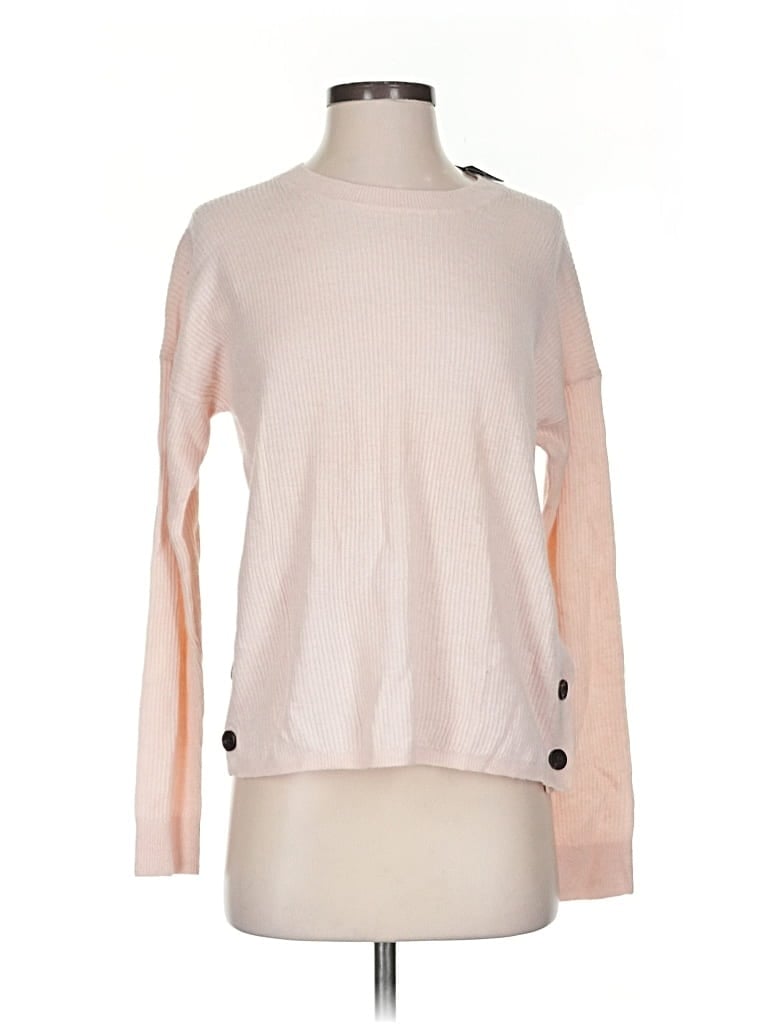 Pre-owned Abercrombie & Fitch Pullover Sweater In Pink