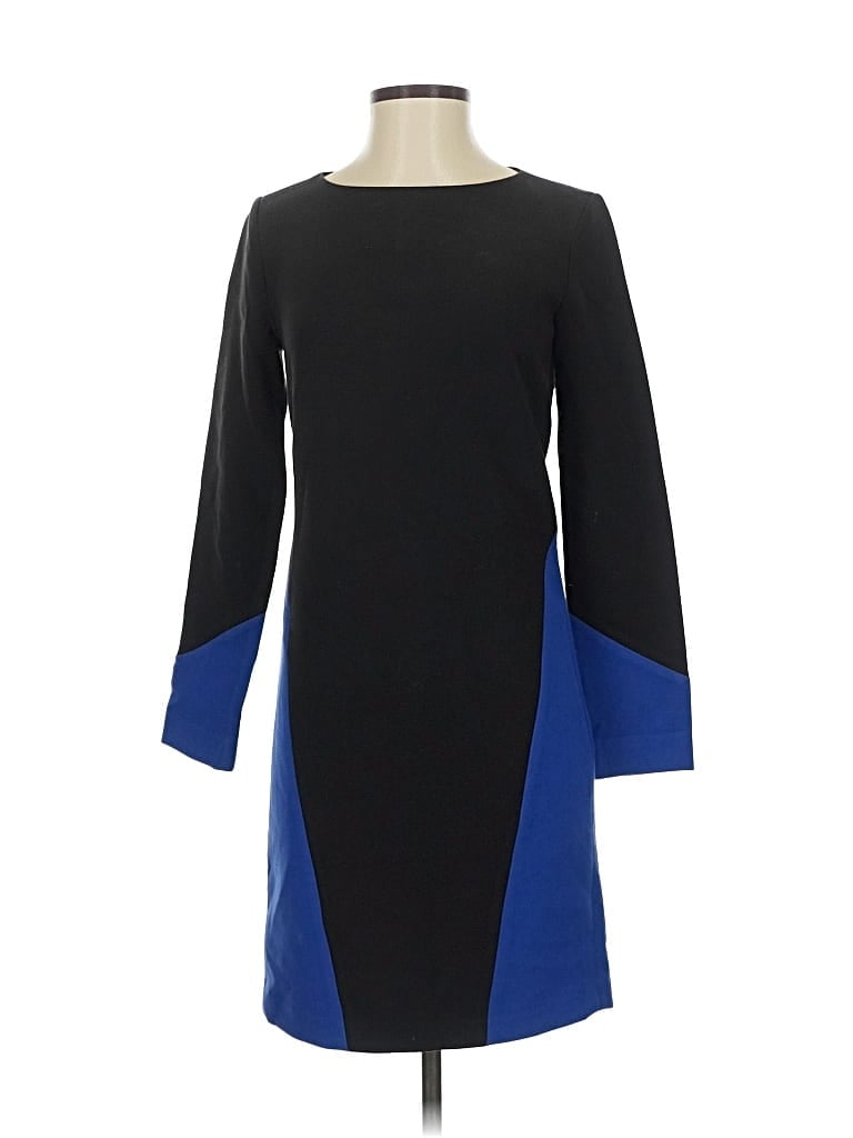 Pre-owned Nicole Miller Studio Cocktail Dress In Blue