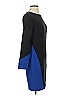 Nicole Miller Studio Color Block Blue Cocktail Dress Size 4 - photo 4