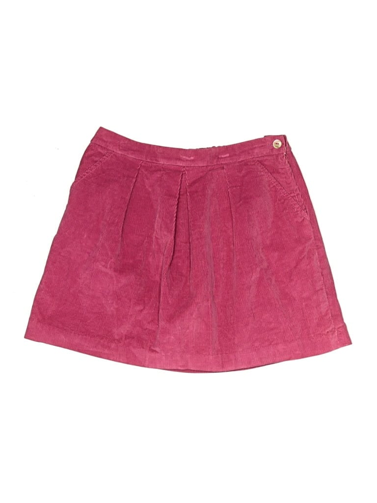Pre-owned Oscar De La Renta Kids' Skirt In Burgundy