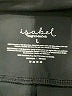 Isabel Solid Black Casual Skirt Size L - photo 3