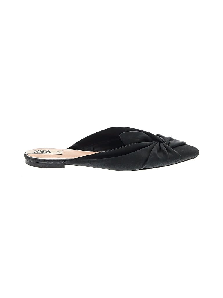 Pre-owned Zara Mule/clog In Black