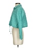 Zara Polka Dots Teal Long Sleeve Blouse Size XS - photo 5