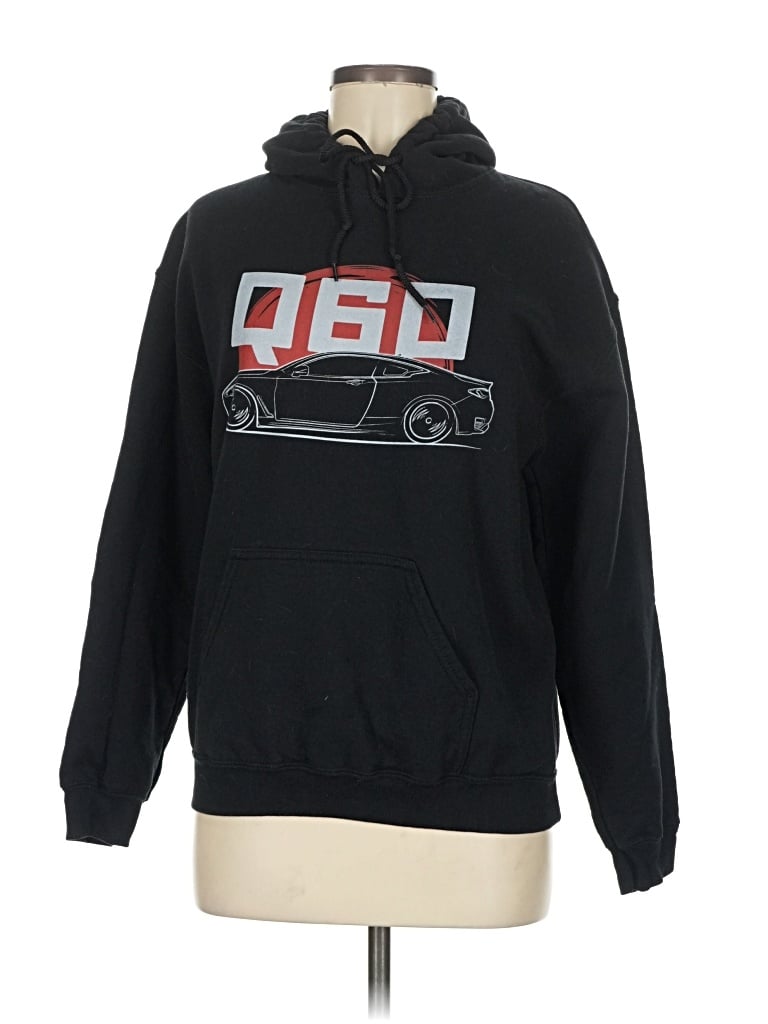 Pre-owned Gildan Sweatshirt In Black