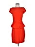 Cache Orange Cocktail Dress Size 4 - photo 1