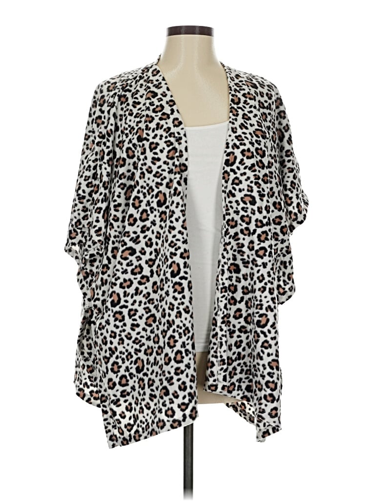 Pre-owned Liz Claiborne Kimono In Silver