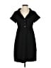 Max and Cleo Solid Black Casual Dress Size 4 - photo 1