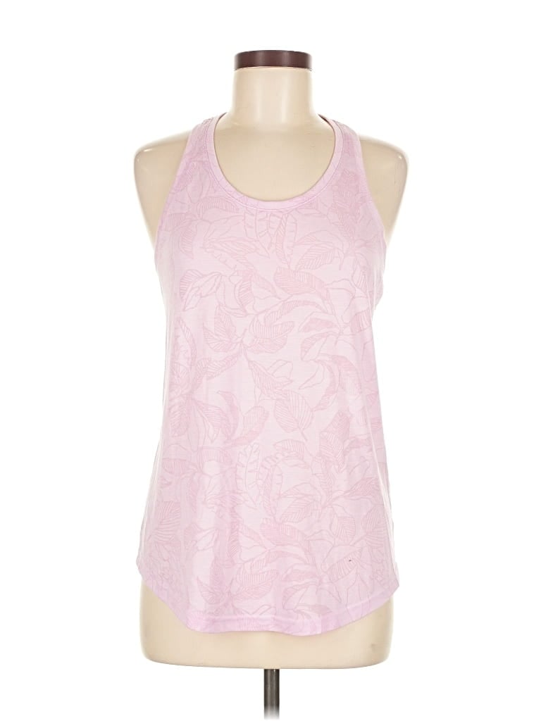 Pre-owned Tek Gear Tank Top Pink Halter Neckline Tops