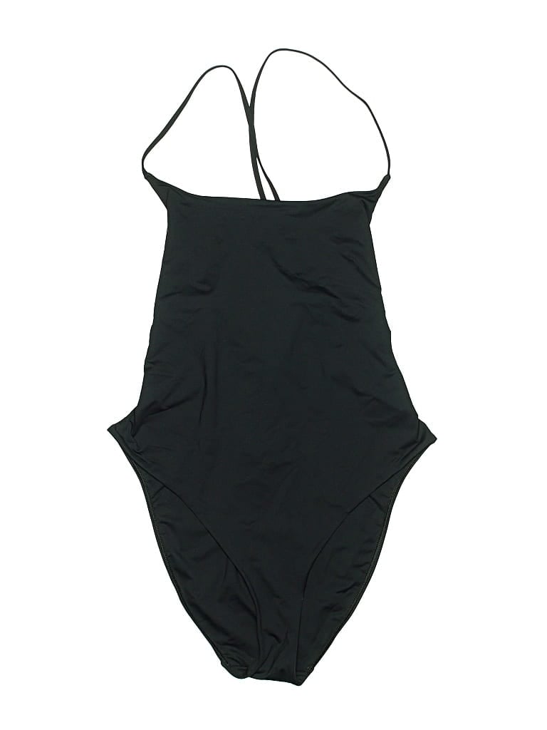 Pre-owned Everlane One Piece Swimsuit In Black