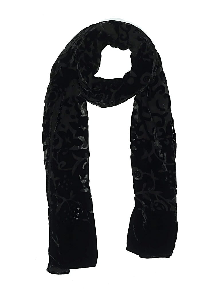 Pre-owned Unbranded Scarf In Black