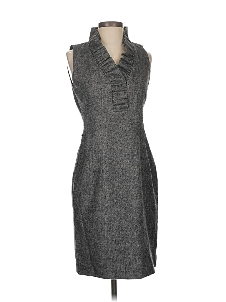 Pre-owned Saks Fifth Avenue Casual Dress In Gray