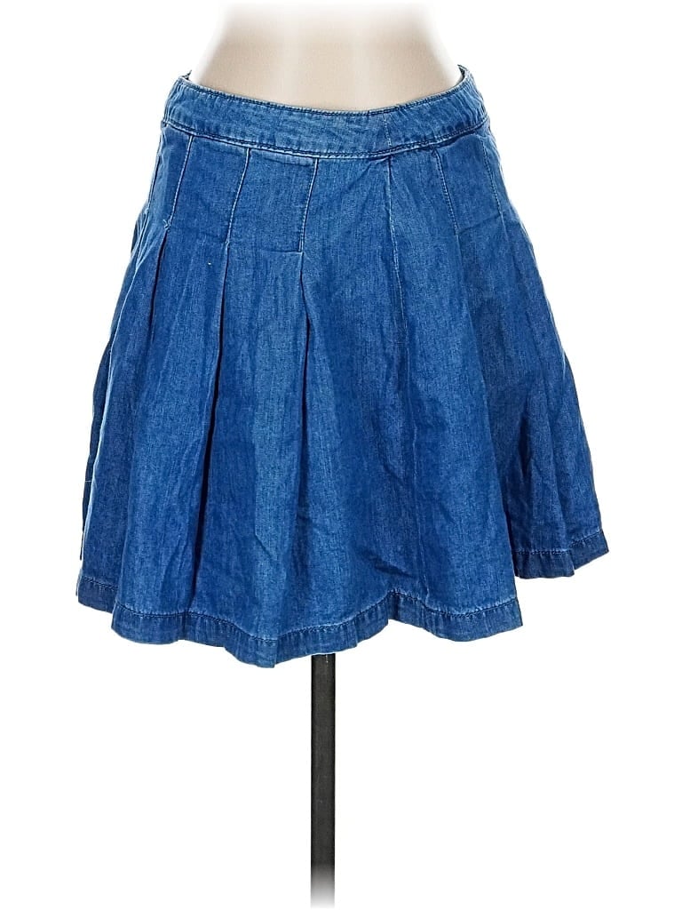 Pre-owned American Eagle Outfitters Denim Skirt In Blue