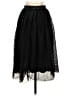 H&M 100% Polyester Paisley Black Formal Skirt Size 4 - photo 2