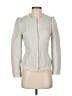 Rebecca Taylor Tweed Ivory Silver Jacket Size 4 - photo 1