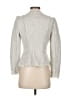 Rebecca Taylor Tweed Ivory Silver Jacket Size 4 - photo 2