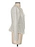 Rebecca Taylor Tweed Ivory Silver Jacket Size 4 - photo 4