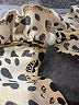 Unbranded Animal Print Gold Tan Long Sleeve Blouse Size XXL - photo 7