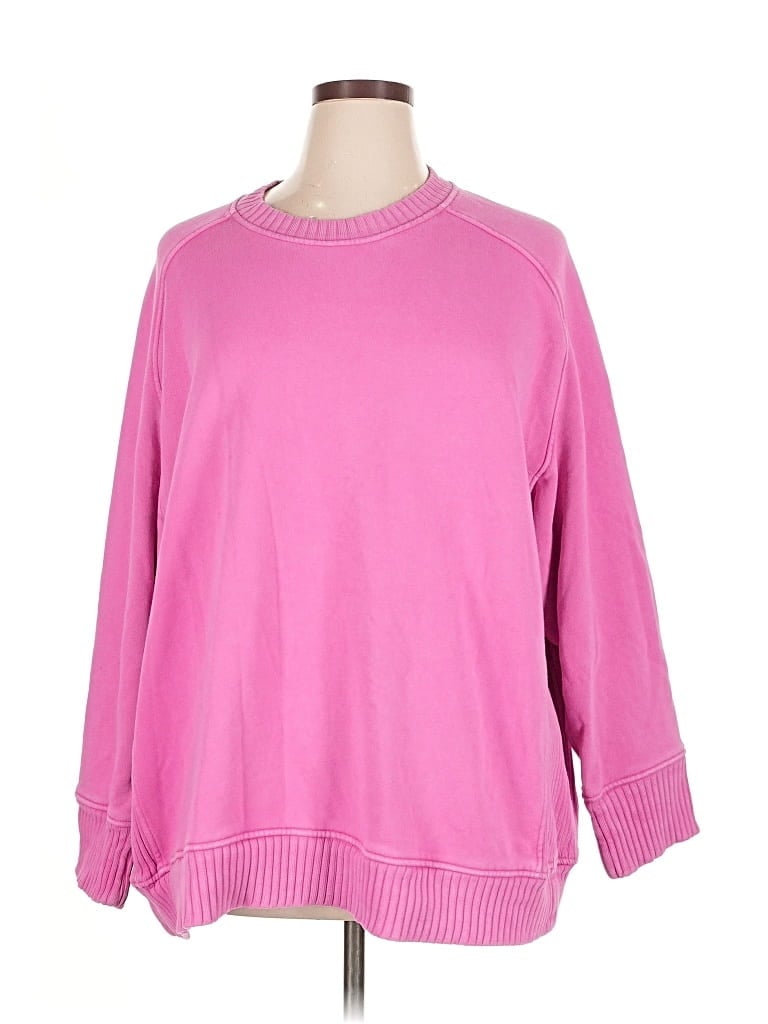 Pre-owned Aerie Pullover Sweater In Pink