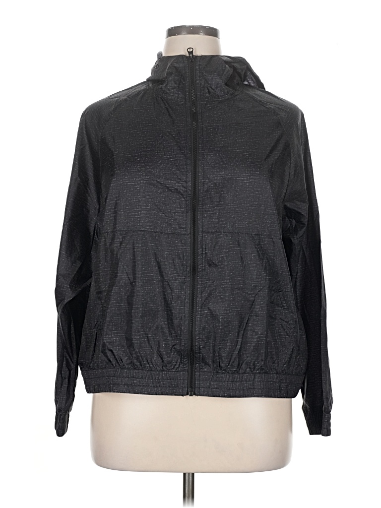 Pre-owned Bcbgmaxazria Track Jacket In Black