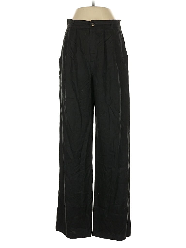 Pre-owned Reformation Casual Pants In Black
