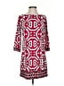 Laundry by Design Damask Jacquard Red Casual Dress Size 0 - photo 1