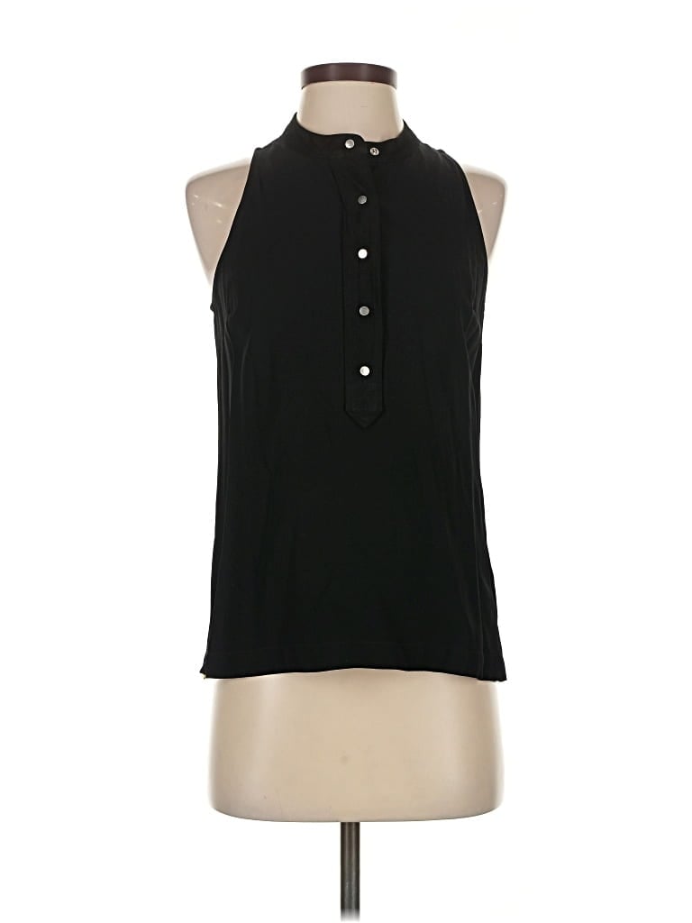 Pre-owned A.l.c Sleeveless Blouse In Black