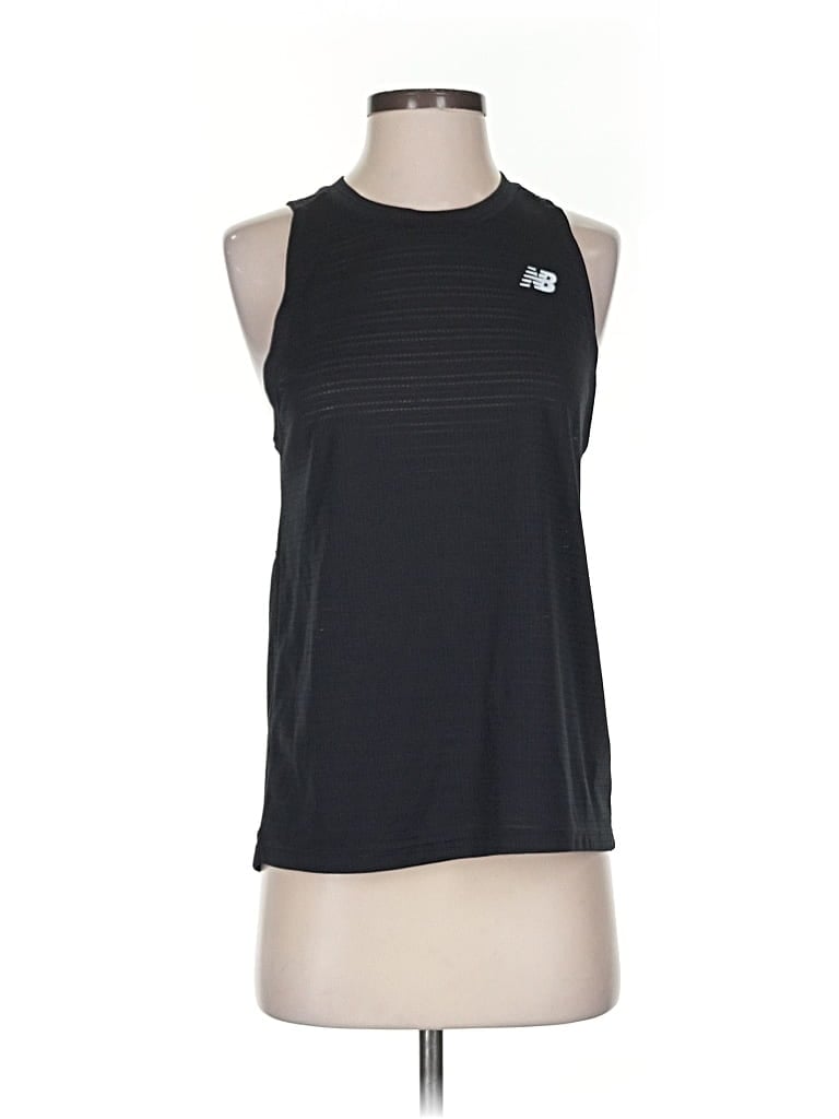 Pre-owned New Balance Active Tank Top In Black
