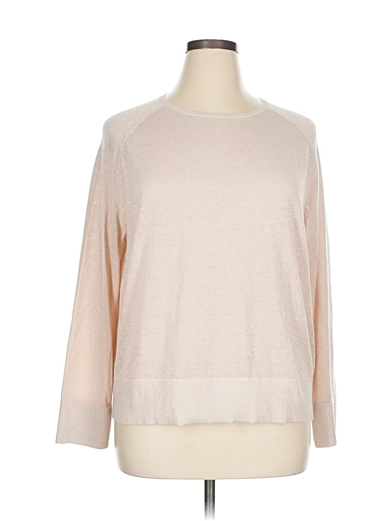 Pre-owned H&m Pullover Sweater In Brown