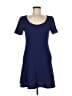 Rachel Roy 100% Polyester Solid Blue Casual Dress Size 6 - photo 1