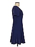 Rachel Roy 100% Polyester Solid Blue Casual Dress Size 6 - photo 4