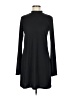 Leith Solid Black Casual Dress Size M - photo 1
