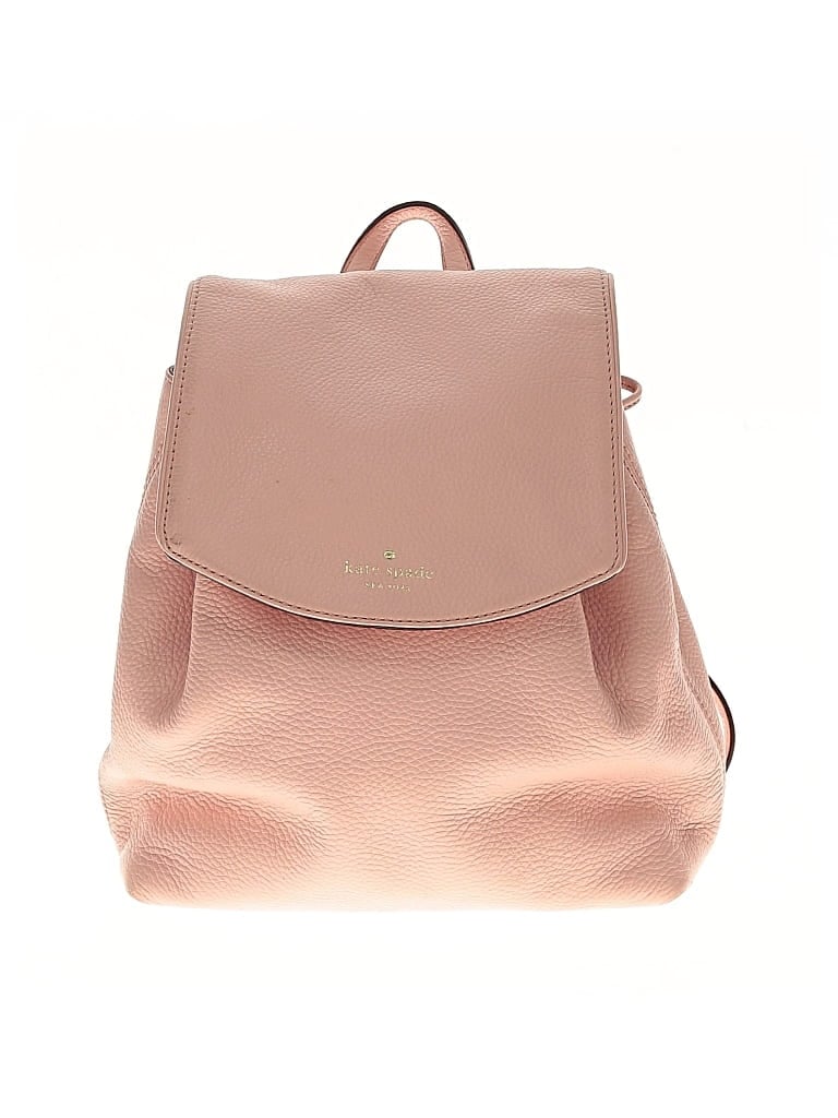 Pre-owned Kate Spade New York Leather Backpack In Pink