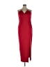 Betsy & Adam Red Cocktail Dress Size 14 - photo 1