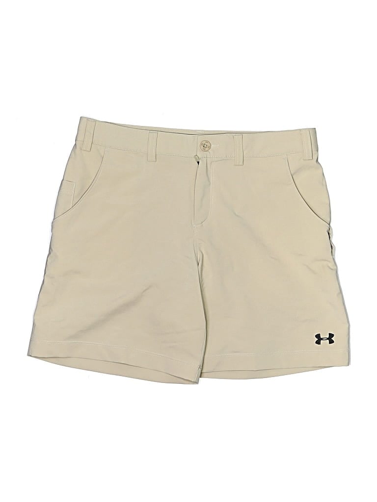 Pre-owned Under Armour Athletic Shorts In Brown