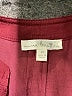 Nine Britton 100% Polyester Burgundy Short Sleeve Blouse Size XS - photo 7