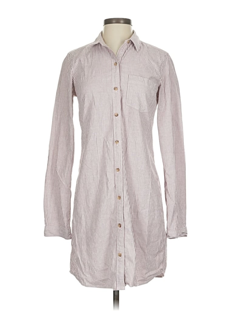 Pre-owned Abercrombie & Fitch Casual Dress In Gray